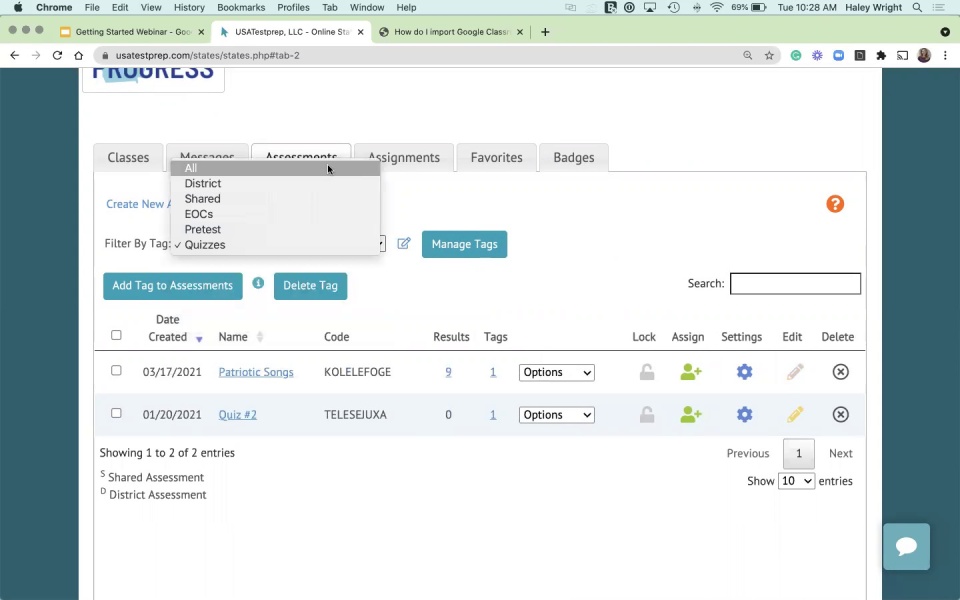 Screenshot from Getting Started video